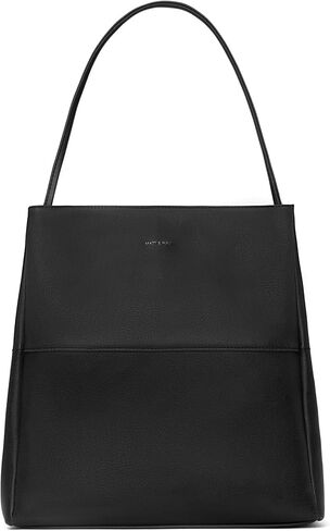 مات اند نات شنطة يد ويلا مصنوعة من مواد نباتية، لون اسود (اسود) - محافظ وحقائب مصممة، للرجال والنساء، لم يتم اختبارها على الحيوانات، لون اسود in Kuwait