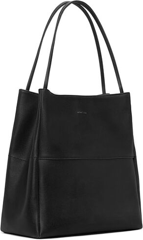 مات اند نات شنطة يد ويلا مصنوعة من مواد نباتية، لون اسود (اسود) - محافظ وحقائب مصممة، للرجال والنساء، لم يتم اختبارها على الحيوانات، لون اسود in Kuwait