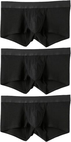 Men Sexy Underwear Open Front Boxers Shorts Penis Pouch Soft Panties Sports Underpants in Saudi Arabia