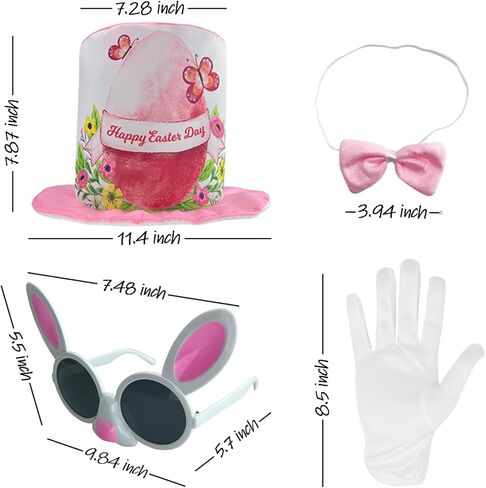 11 قطعة من إكسسوارات أزياء عيد الفصح، زي الأرنب، إكسسوارات حفلات عيد الفصح للنساء in Kuwait