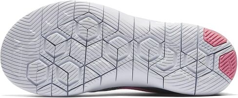 Nike Girl's Flex Contact (GS) Running Shoe Light Carbon/Sunset Pulse Size 6 M US in Saudi Arabia