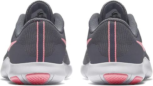 Nike Girl's Flex Contact (GS) Running Shoe Light Carbon/Sunset Pulse Size 6 M US in Saudi Arabia