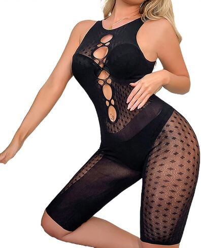 شبكة صيد السمك Bodystocking شبكة صيد السمك ارتداءها Babydoll الملابس الداخلية الهذيان Bodystockings الملابس الداخلية للنساء والفتيات in Kuwait