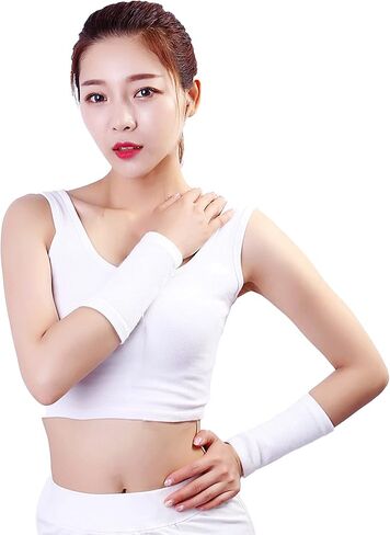 YUPPIE TONE Cashmere Wrist Warmer Unisex Winter Wrist Sleeve Support Arm protector Invisible Cuffs in Kuwait