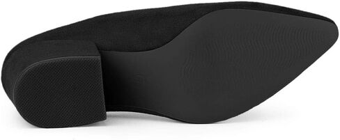 Allegra K Women's Pointed Toe Slip on Block Heel Slide Mules in Saudi Arabia