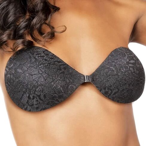 Adhesive Strapless Backless Lace Push-up Sticky Bra in Saudi Arabia
