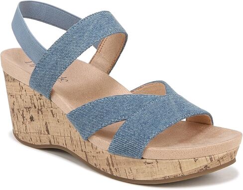 LifeStride Women's Danita Strappy Wedge Sandals in Saudi Arabia