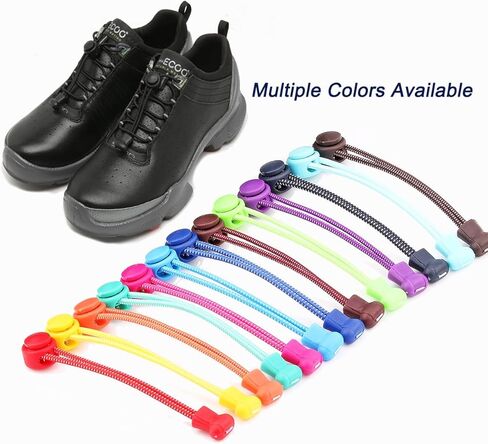 UGY Elastic No Tie Shoe Laces - Gold Yellow | Strong Lock, Speed Shoestrings, Adjustable Elastic Sneaker Strings in Kuwait