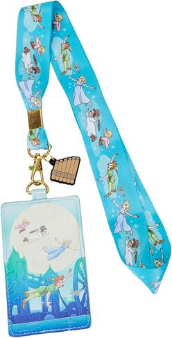 Loungefly Disney Peter PAN You CAN Fly Lanyard with CARDHOLDER in Kuwait