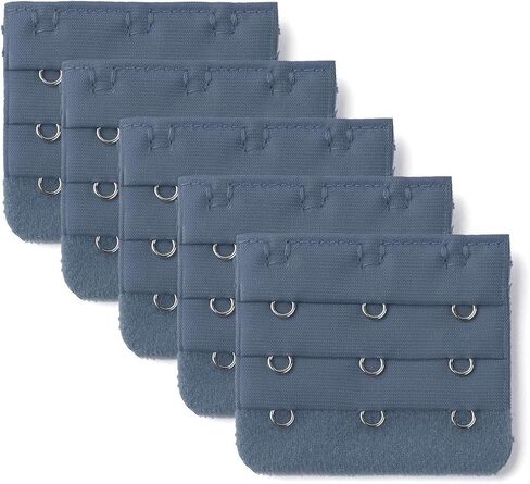 Allegra K Underwear Bra Extenders Strap Extension Buckle Hooks Blue 5 Pcs in Saudi Arabia