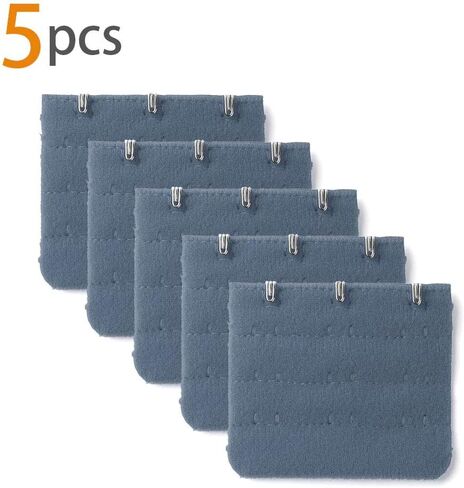 Allegra K Underwear Bra Extenders Strap Extension Buckle Hooks Blue 5 Pcs in Saudi Arabia