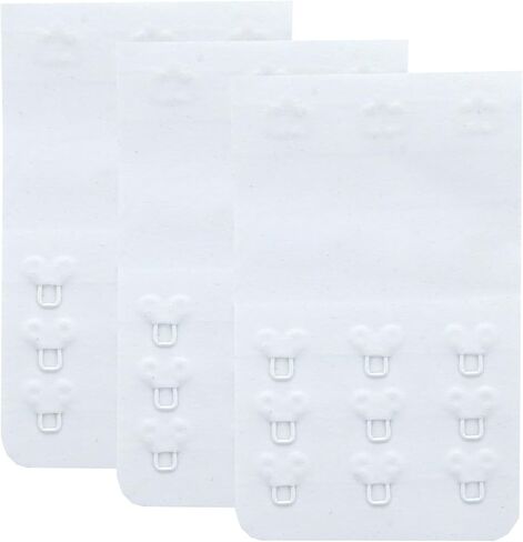 حمالة صدر نسائية بدون خياطة مكونة من 3 خطافات موسع حمالة صدر مريحة مع خطاف تمديد حمالة صدر، 3 قطع in Kuwait