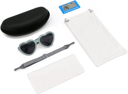 نظارات Sarfel Baby الشمسية 0-24 شهرًا مستقطبة UV400 نظارات شمسية للرضع مع حزام نظارات شمسية لحديثي الولادة نظارات شمسية للأطفال بعمر 1-2 in Kuwait