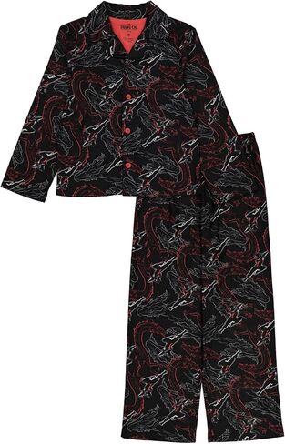 Marvel Boys' The Avengers | Shang-Chi | Spider-Man 2-Piece Loose-Fit Pajamas Set in Saudi Arabia