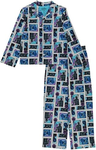 Marvel Boys' The Avengers | Shang-Chi | Spider-Man 2-Piece Loose-Fit Pajamas Set in Saudi Arabia