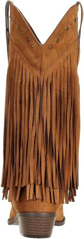 SheSole Women's Cowboy Boots Fringe Western Boots in Saudi Arabia