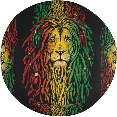 Jamaica Rasta Lion Bucket Hats for Women Men Unisex Summer Fisherman Hats Teens Sun Protection Cap Packable Trendy Travel Beach Vacation Cap in Saudi Arabia