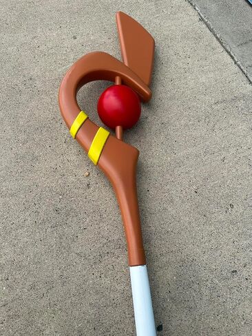 70" Fantasy Anime KonoSuba Style PU Foam Megumin Staff for Collection Cosplay in Saudi Arabia