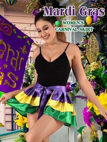 تنورة كاكاكو برباط على البطن، تنورة توتو للرقص بطبقات، تنانير صغيرة للمهرجانات للنساء in Kuwait