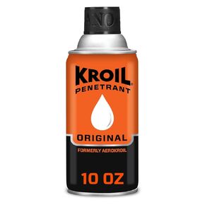Kroil Original Penetrating Oil (Aerosol Spray-10oz Can-Single) | Penetrant for Rusted Bolts, Metal, Hinges, Chains, Moving Parts | Rust, Corrosion Inhibitor (KS102)