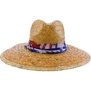 Peter Grimm Americana Straw Hat Natural