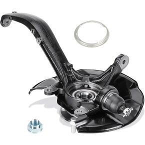 Front Left Side Steering Knuckle & Wheel Bearing Hub Assembly Compatible with Honda Accord 2008-2012, Acura TSX 2009-2014, Replace for 698-447