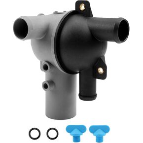 Water Drain Distribution Housings, Compatible with Mercury MerCruiser Mag 350 Alpha Bravo 262 305 350 377 CID 4.3L 5.0L 5.7L 6.2L 1998 Water Pumps, Replace 863631T1 863444T2 Water Outlet Distributor