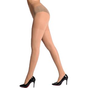 Revolutionary Durable Pantyhose for Women, Control Top Sheer Tights for Women with Reinforced Toes