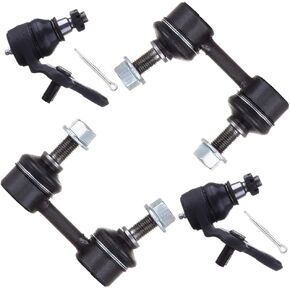 SCITOO 4-PC SET Suspension Kit For Toyota Avalon Camry Front Sway Bar End Link,Lower Ball Joint