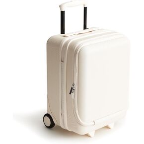 Vera Bradley Women's Hardside Luggage 17 Inch Adair Underseat Roller, Cottage Cream, One Size