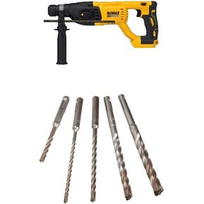 DEWALT DCH133B 20V Max XR Brushless 1" D-Handle Rotary Hammer Drill (Tool Only) with DCB230C 20V Battery Pack