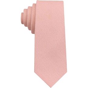 Kids Linen Ties - Solid Color Slim Tie for Boys