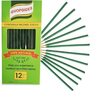 Citronella Incense coils, Made from Natural Plants, Suitable for Outdoor, Living Room, Terrace use (48 coils and 2 Coil Holders)