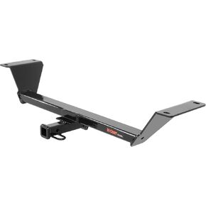 CURT 11399 Class 1 Trailer Hitch, 1-1/4-Inch Receiver, Fits Select Audi A3, Quattro, GLOSS BLACK POWDER COAT