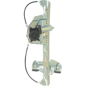 741-583 Rear Left Driver Side Window Regulator W/Motor Fit 2000-2005 Cadillac DeVille Replacement 19244838