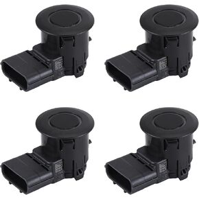 4PCS Bumper Parking Sensor & Retainer Compatible with 2014-2016 A-cura MDX RLX Replacement 39680-TZ5-A01 Car Bumper PDC Backup Parking Reverse Assist Sensor