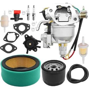 24853102-S Carburetor with Tune-Up kit Replacement for Kohler CV730 CV730S CV740 CV740S 25HP 27HP Engine Replaces 24-853-102-S 24 853 102-S