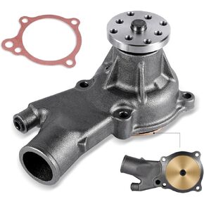 (Bronze Impeller,C&U Bearing) 3854017 Circulating Water Pump For Volvo Penta MERCRUISER OMC GM MARINE 110 120 140 165 2.5L 3.0L 4.0L GL # 65142a1 884727 814755 984360 986779 814755