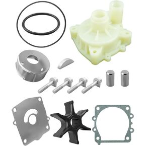 Water Pump Impeller Kit Compatible with Yamaha 150 175 200 225 250 300 HP 2 Stroke 4 Stroke V4 V6 Outboard Replace 61A-W0078-A4-00 61A-W0078-A2-00 61AW0078
