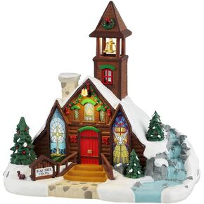 Lemax Bear Creek Chapel, Battery Operated (4.5V) #45265