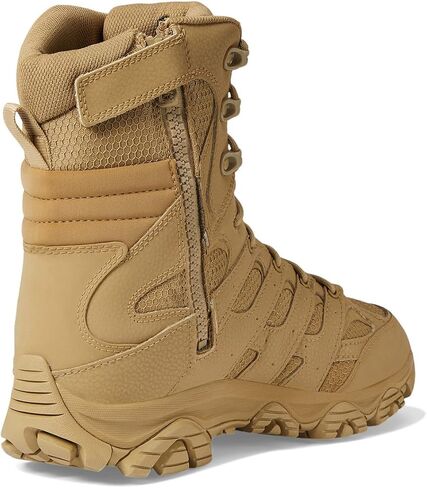 حذاء Merrell الرجالي Moab 3 التكتيكي مقاس 8 بوصات بسحاب مقاوم للماء، حذاء عسكري داكن Coyote، 5.5 in Kuwait