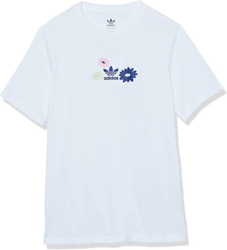 adidas Originals Girls' Flower Printed Tee in Saudi Arabia