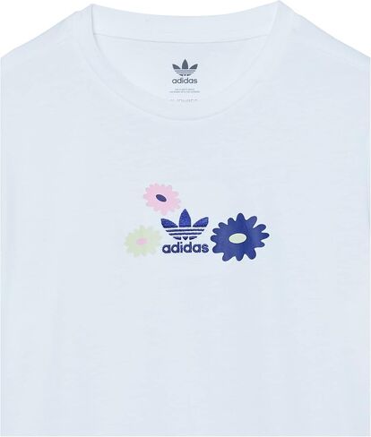 adidas Originals Girls' Flower Printed Tee in Saudi Arabia