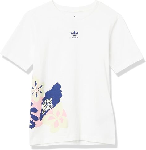 adidas Originals Girls' Flower Printed Tee in Saudi Arabia