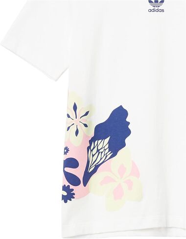 adidas Originals Girls' Flower Printed Tee in Saudi Arabia