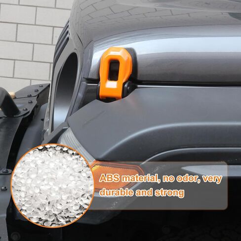 Hood Latches Engine Buckle Bonnet Fastener Decor Trim Protction Cover for Jeep Wrangler JL JLU Gladiator JT 2018-2024 ABS Exterior Accessories (Purple) in Saudi Arabia