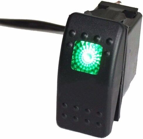 XT AUTO 12V 20 Amp 3pins Red Light Rocker Switch Kit 5-pack in Kuwait