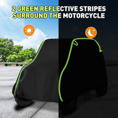 QUNSUNUS UTV Cover 2-3 Seater Compatible with Polaris RZR Cover/Can-Am Defender Cover/Yamaha YXZ Cover All-Weather Protection Heavy Duty Cover 130" x 64" x 72" in Saudi Arabia