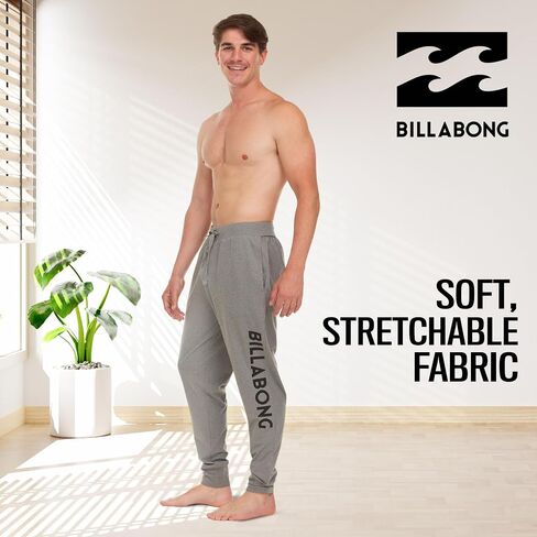 Billabong Mens Lounge Sweatpants Cozy Lightweight Stretch Loungewear for Men in Saudi Arabia