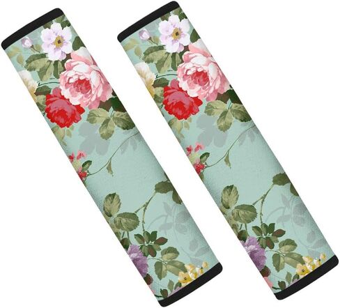 2 Pack Dream Catcher Sunflower Black Car Seat Belt Shoulder Pads Strap Covers Car Seat Belt Cushions in Saudi Arabia